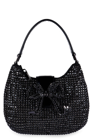 Diamante Crescent Bow Handbag-1